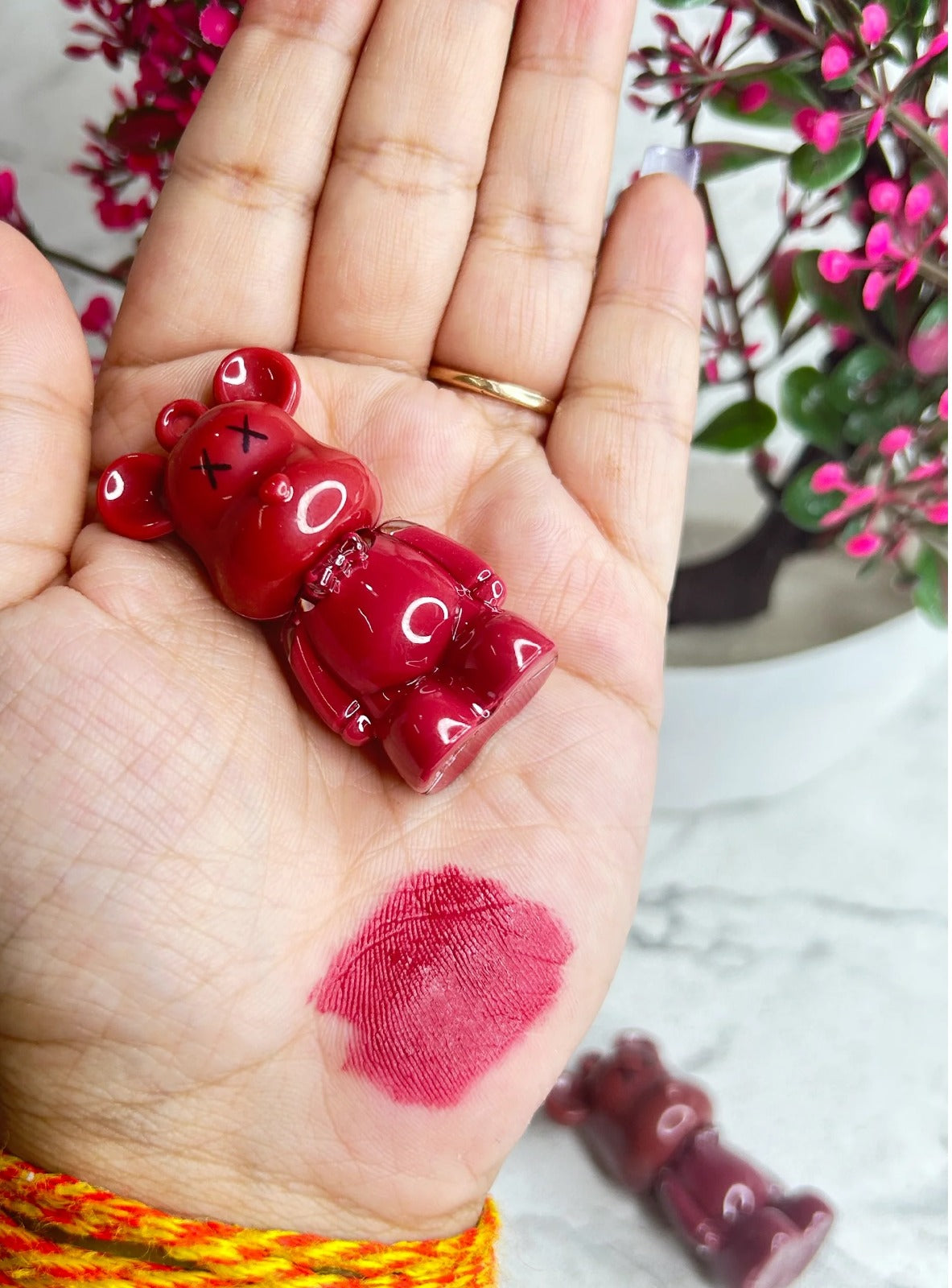 Teddy Bear Matte Liquid Lipstick – Cute Design | 3 Shades Available