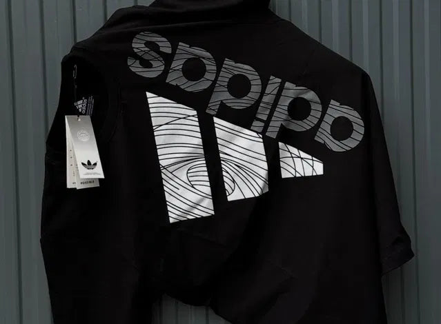 Men’s Sleeveless Black Graphic Tee – "Sopipo" Streetwear Edition