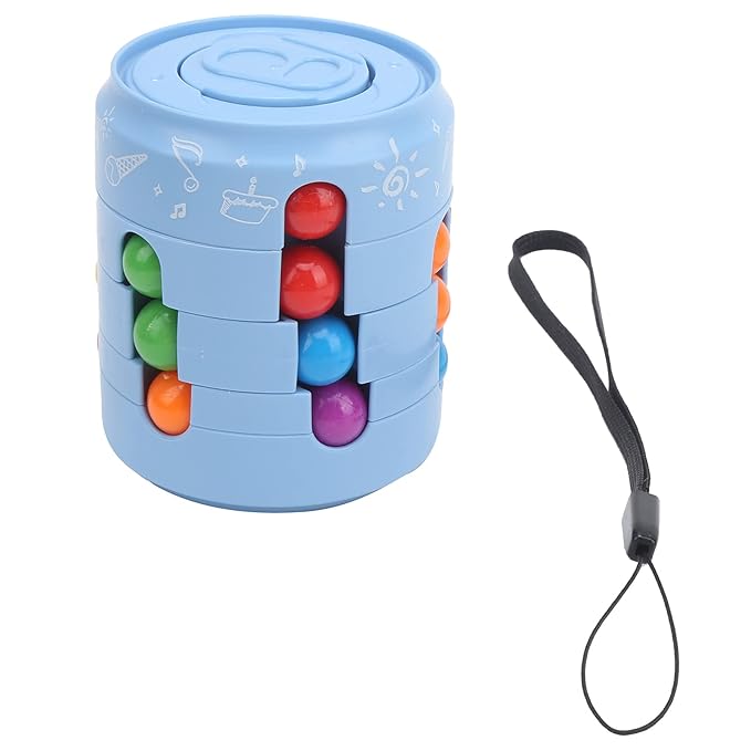 Multicolor Fingertip Rotating Puzzle Toy – Stress Relief & Brain-Boosting Toy for Kids