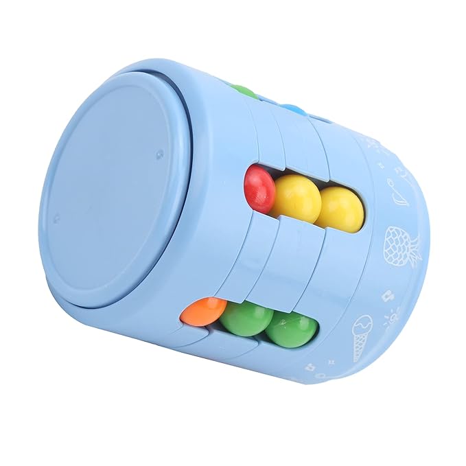 Multicolor Fingertip Rotating Puzzle Toy – Stress Relief & Brain-Boosting Toy for Kids