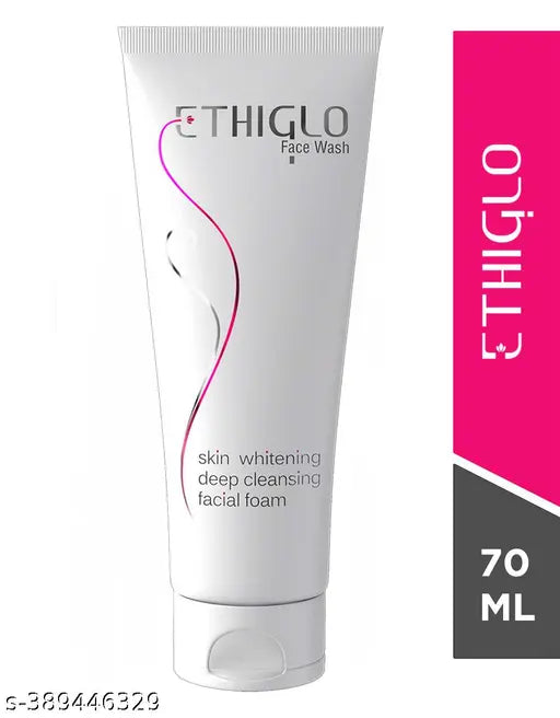 THIGLO Face Wash - Skin Whitening & Deep Cleansing Facial Foam (70 ml)