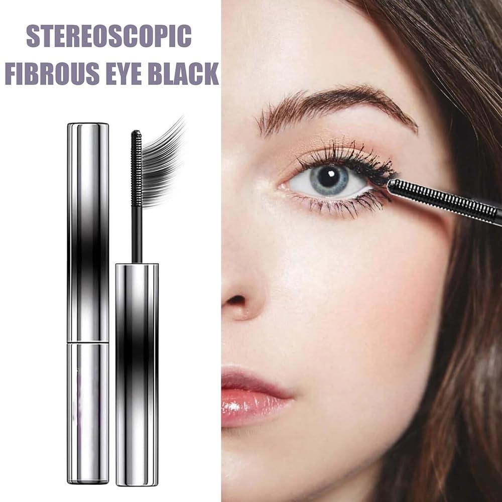 360° Lifting & Waterproof Mascara – Spiral Brush for Full Eyelash Wrap