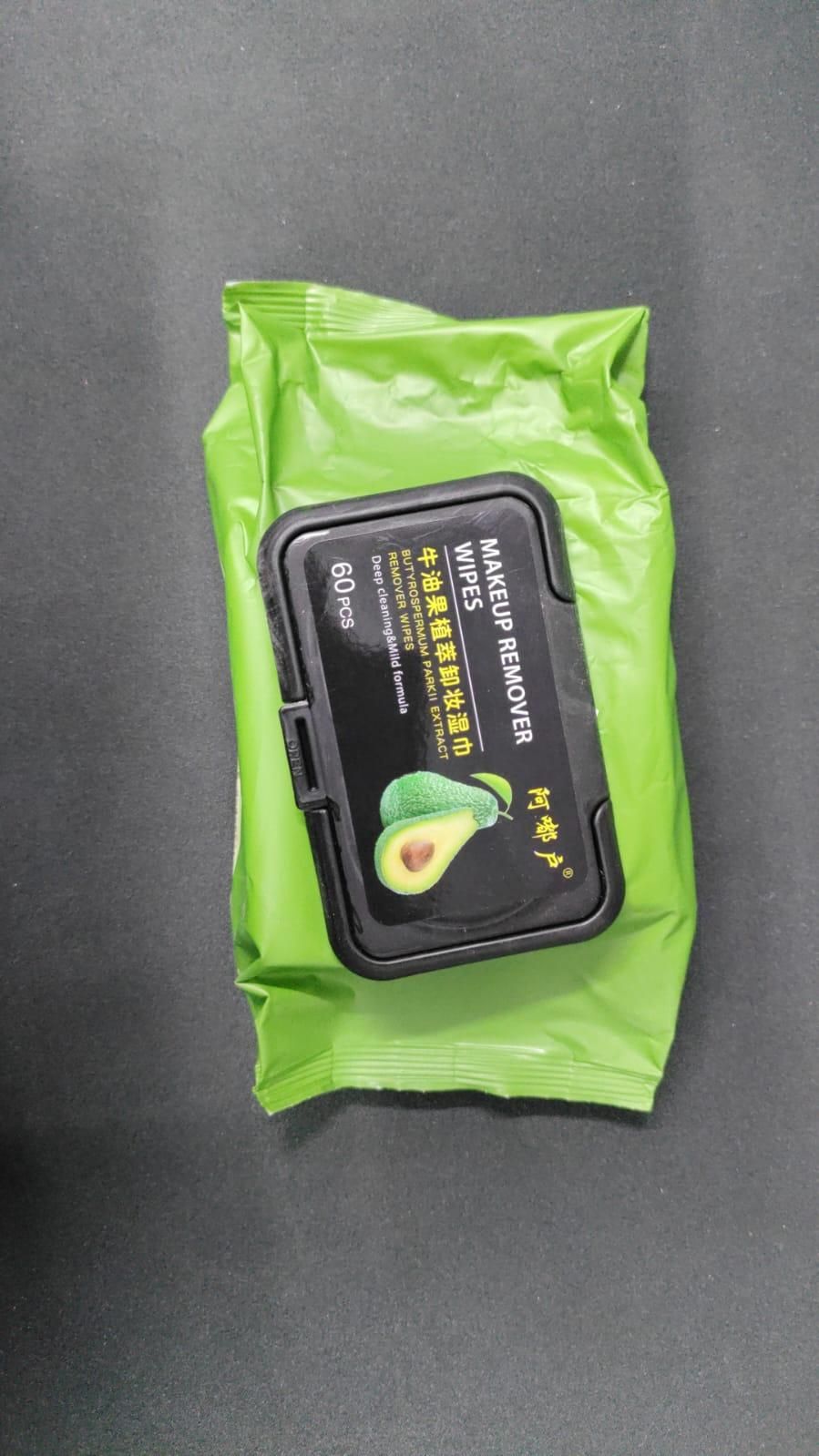 Avocado Deep Cleansing Makeup Remover Wipes – 60 pcs