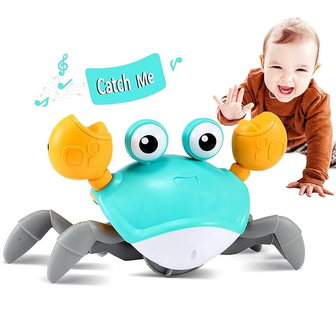 Musical Crab Toy – Interactive Toy for Kids with Sound and Movement