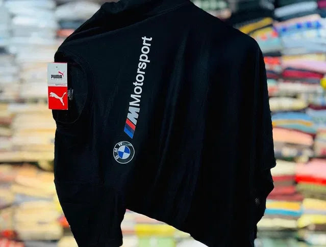 BMW M Motorsport x Puma T-Shirt – Black | Premium Car Lover Tee